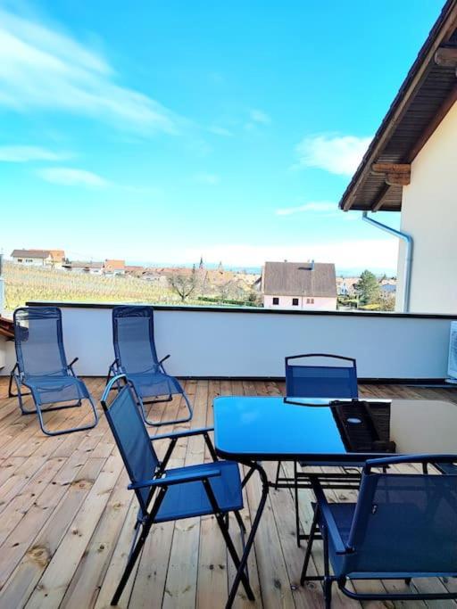 Apartmán Vue Splendide Au Coeur Des Vignes Bergheim Exteriér fotografie